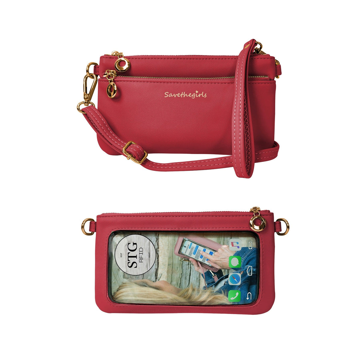 Bella RFID Touch Screen Purse - Shaketea