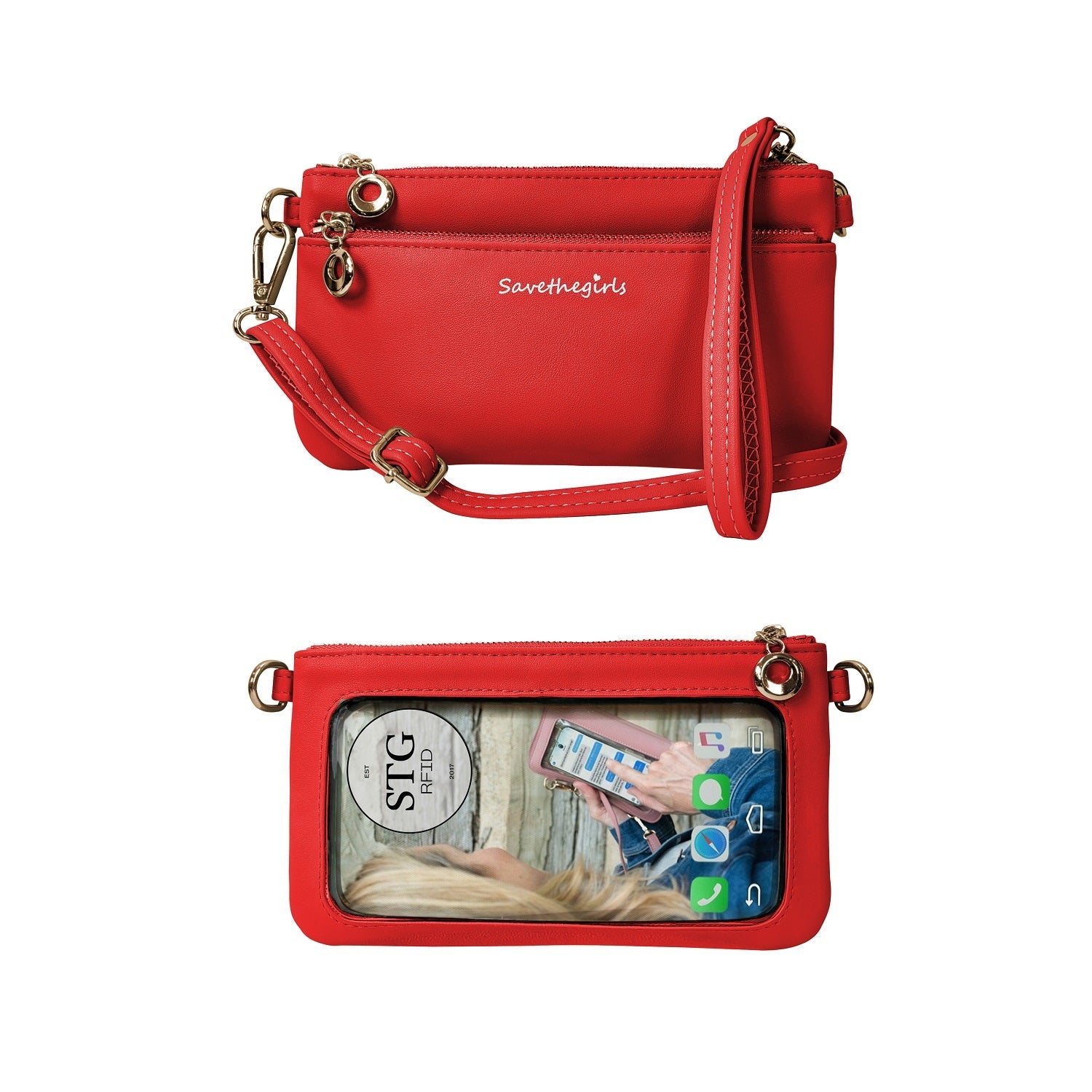 Bella RFID Touch Screen Purse - Shaketea