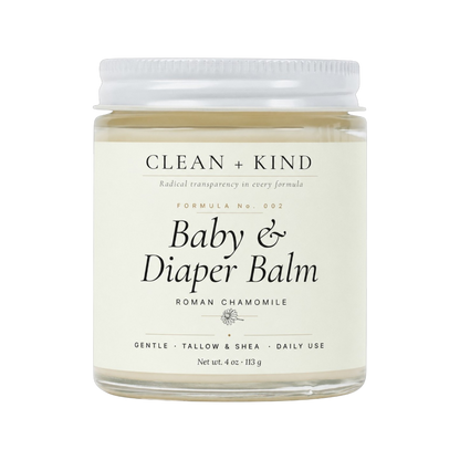 Gentle Baby & Diaper Rash Balm
