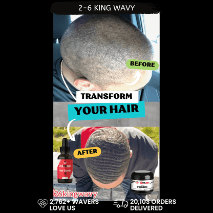 360 Wave Pomade for Hold, Shine & Moisture