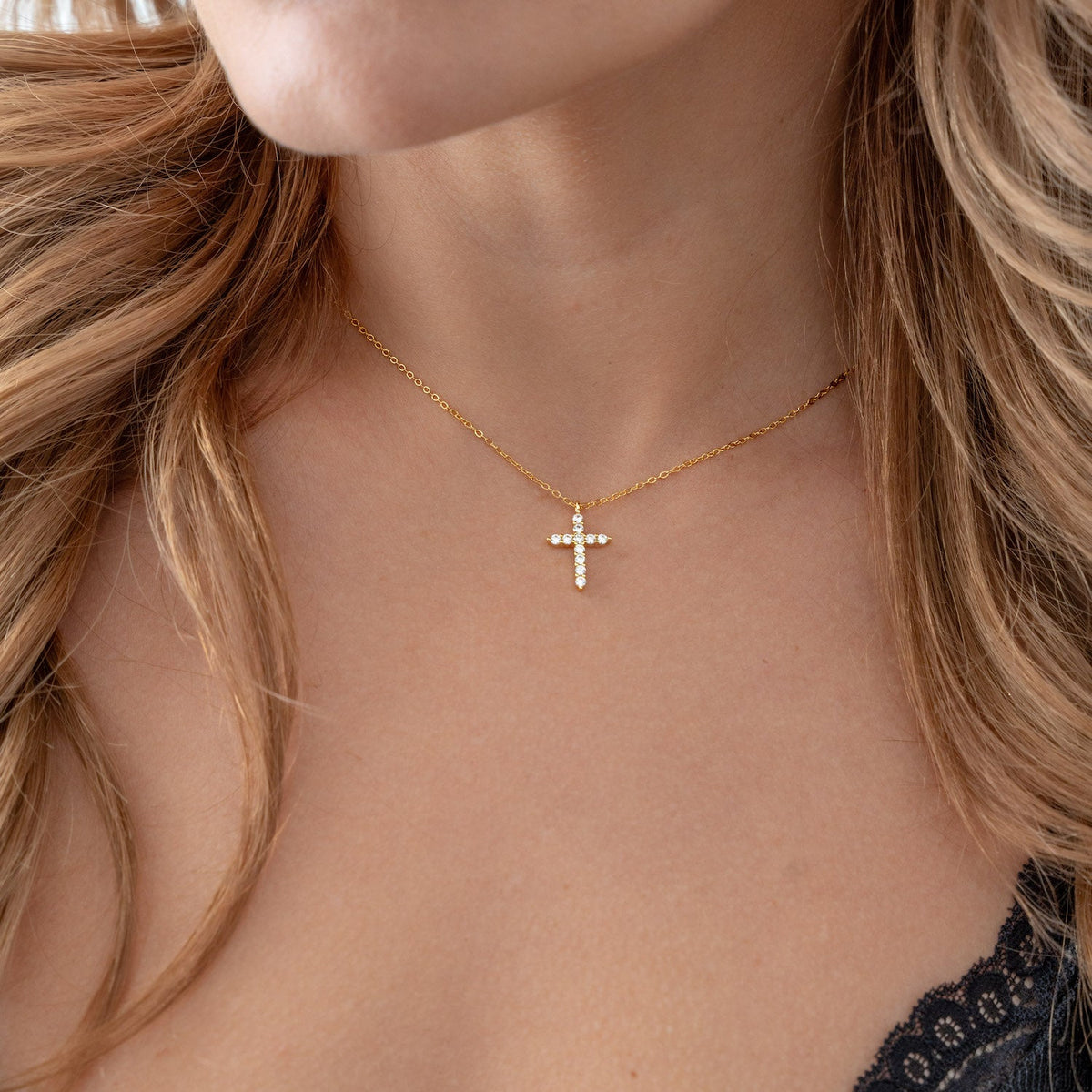 Faith Vermeil Necklace - Shaketea