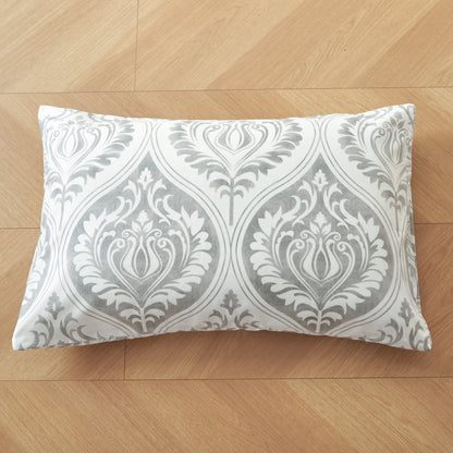 Tache Dreamy Moon Sky Ogee Damask Heather Gray White Pillowcases (TB300)