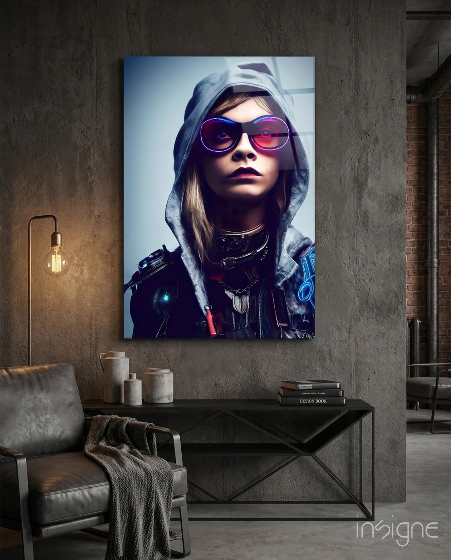 Survival Glass Wall Art || Designer Collection