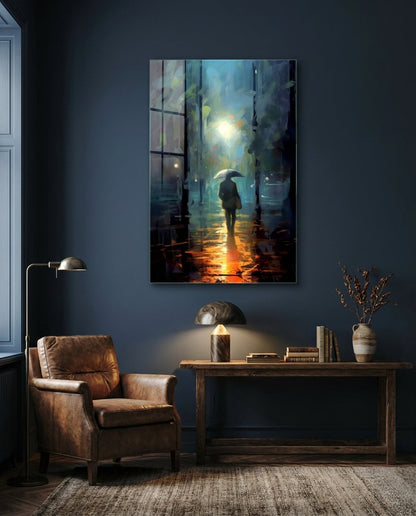 Alone Glass Wall Art || Designer Collection
