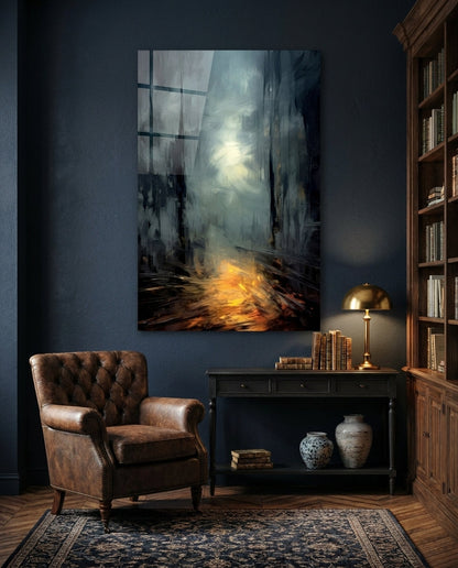 Into Mystery Glass Wall Art || Designer Collection
