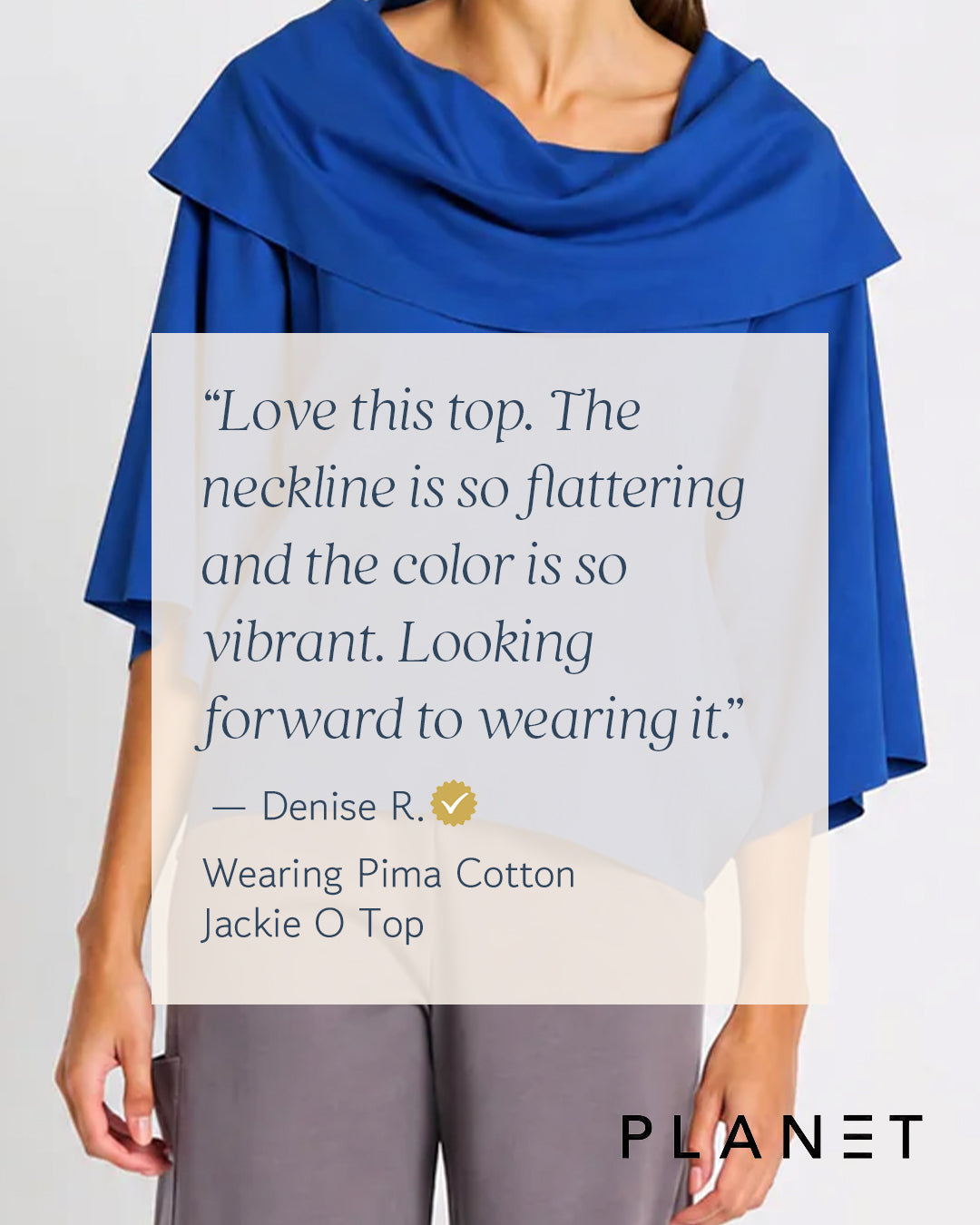 Pima Cotton Jackie O Top - Mint - Shaketea