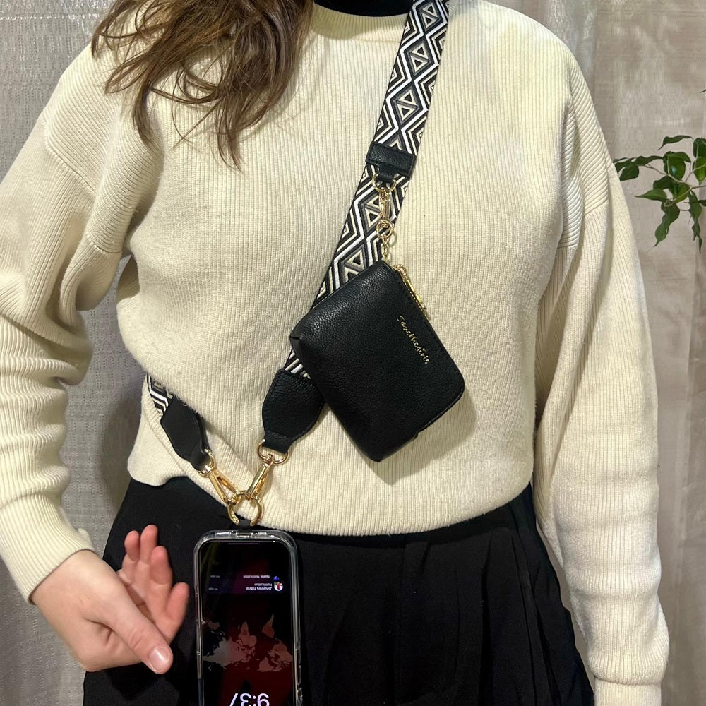 Clip & Go Strap w/RFID Pouch Diamond Pattern - Shaketea