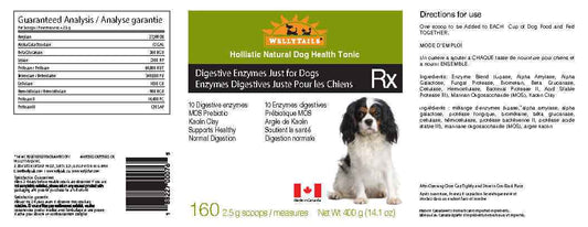 WellyTails Digestive Enzymes Just for Dogs