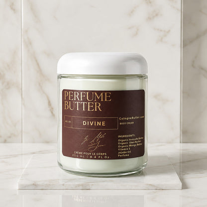 DIVINE – The Luxury Body Butter Perfume | Radiant Citrus, Floral & Warm Vanilla Scent | Elegant Fragrance for Women & Men | Perfume Butter