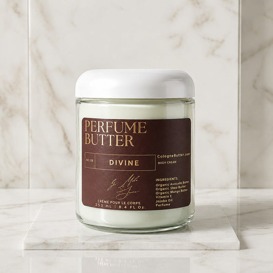 DIVINE – The Luxury Body Butter Perfume | Radiant Citrus, Floral & Warm Vanilla Scent | Elegant Fragrance for Women & Men | Perfume Butter - Shaketea