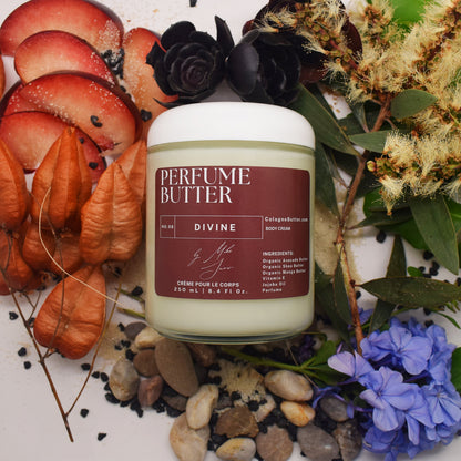 DIVINE – The Luxury Body Butter Perfume | Radiant Citrus, Floral & Warm Vanilla Scent | Elegant Fragrance for Women & Men | Perfume Butter