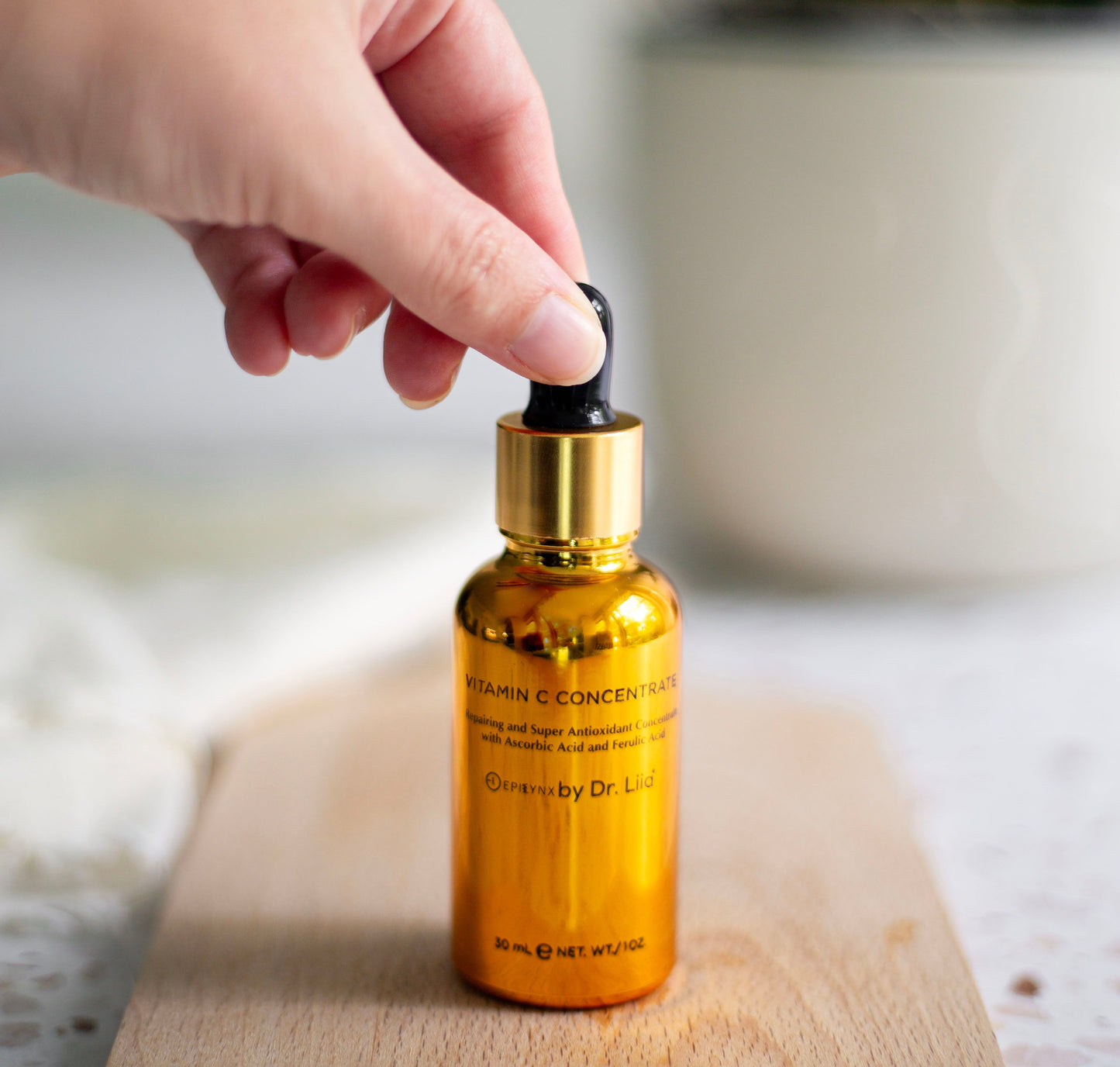 Vitamin C Serum for Sensitive, Mature Skin – Brightens Dark Spots Without Stinging, Fragrance-Free