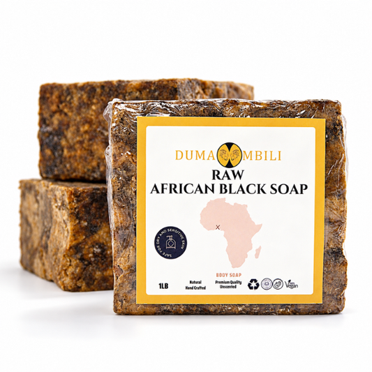 Authentic African Black Soap | Organic Skincare for Clear & Glowing Skin - Shaketea