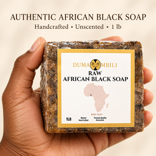 Authentic African Black Soap | Organic Skincare for Clear & Glowing Skin - Shaketea