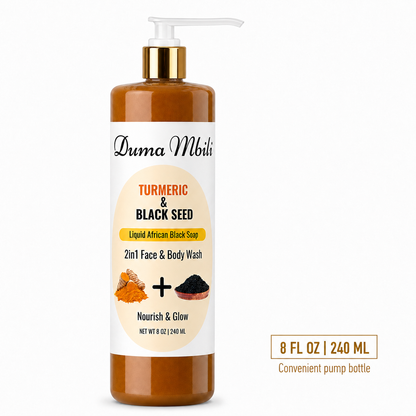 Turmeric & Black Seed African Black Soap - Shaketea