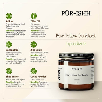Raw Tallow Sun Balm