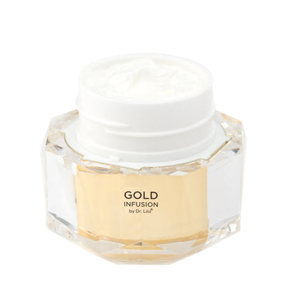 Gold Infusion Face Cream for Dull, Mature Skin – Brightening & Firming, Nut-Free