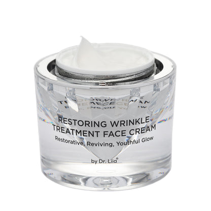 Wrinkle Treatment Cream for Mature, Reactive Skin – Peptides & CoQ10, Hypoallergenic
