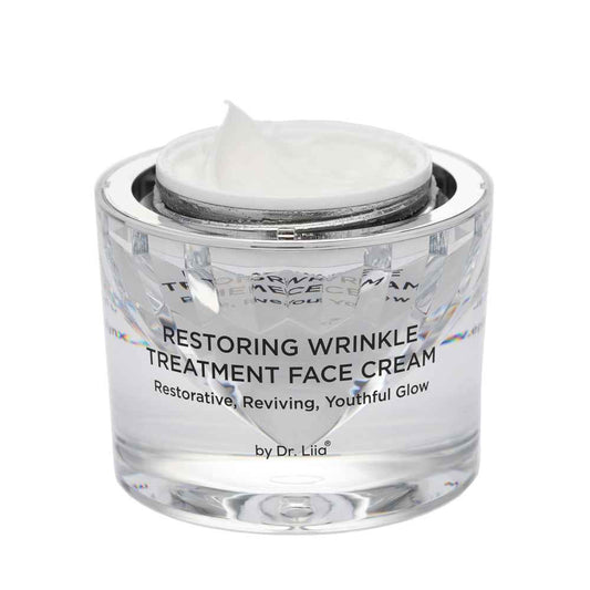 Wrinkle Treatment Cream for Mature, Reactive Skin – Peptides & CoQ10, Hypoallergenic