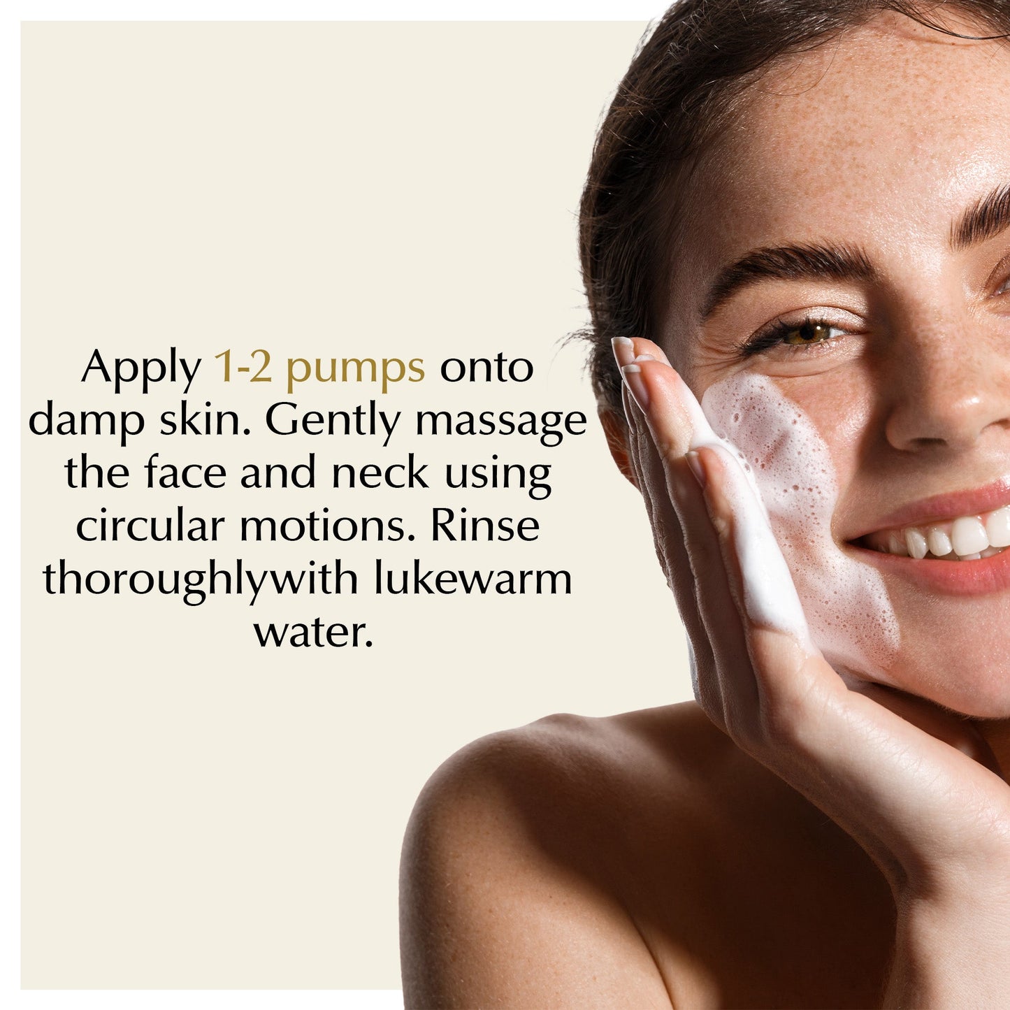 Oil-Free Foaming Face Wash for Acne-Prone Sensitive Skin – Aloe & Ashwagandha, Gluten-Free