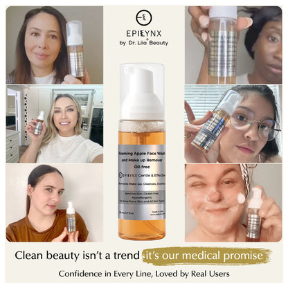 Oil-Free Foaming Face Wash for Acne-Prone Sensitive Skin – Aloe & Ashwagandha, Gluten-Free