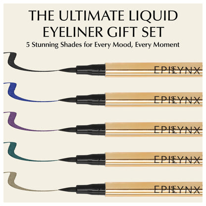 Waterproof Eyeliner for Sensitive, Watery Eyes – Smudge-Proof on Hooded Lids, Gluten-Free & Vegan