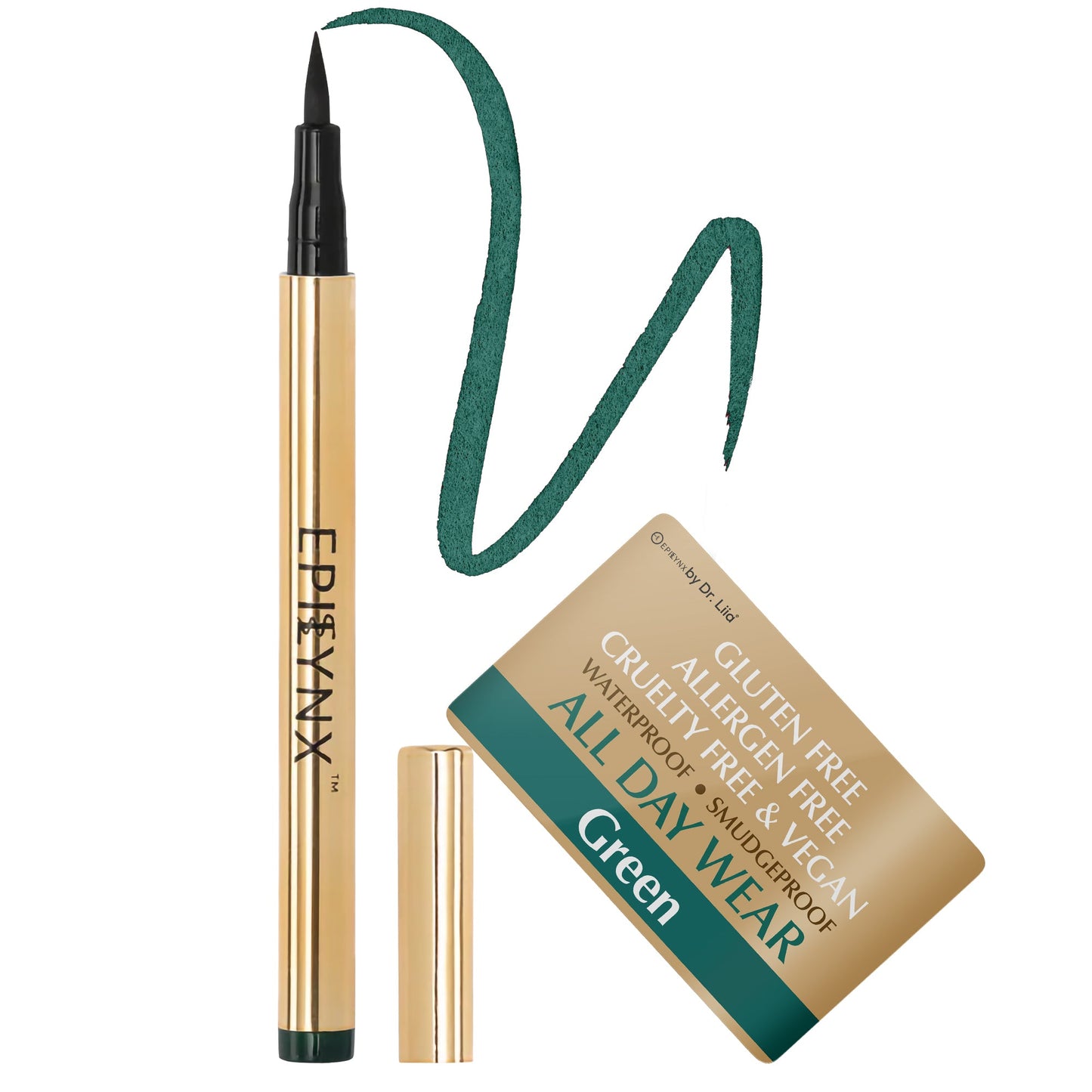 Waterproof Eyeliner for Sensitive, Watery Eyes – Smudge-Proof on Hooded Lids, Gluten-Free & Vegan