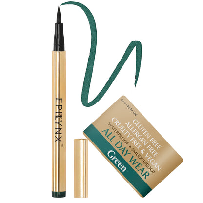 Waterproof Eyeliner for Sensitive, Watery Eyes – Smudge-Proof on Hooded Lids, Gluten-Free & Vegan