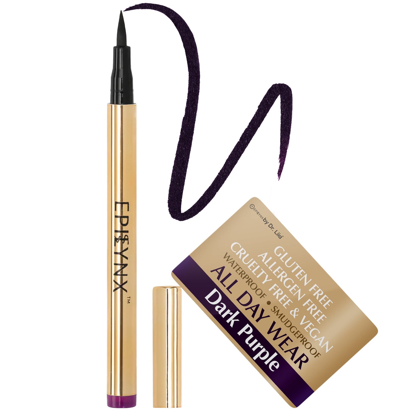 Waterproof Eyeliner for Sensitive, Watery Eyes – Smudge-Proof on Hooded Lids, Gluten-Free & Vegan