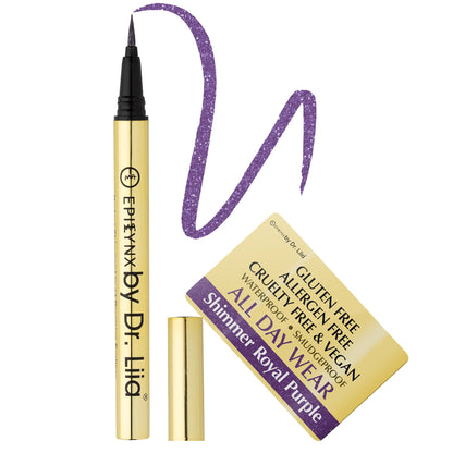 Waterproof Eyeliner for Sensitive, Watery Eyes – Smudge-Proof on Hooded Lids, Gluten-Free & Vegan