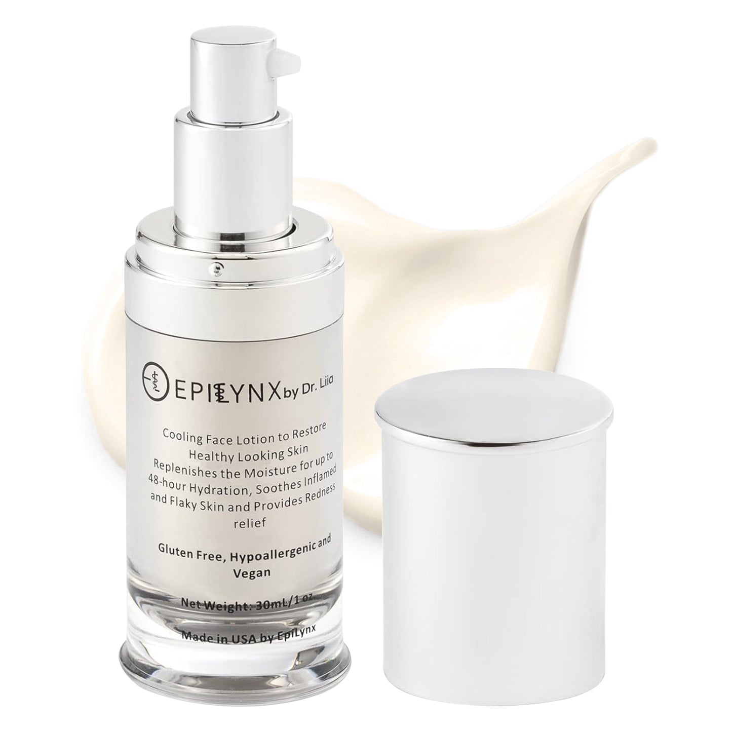 Calming Moisturizer for Reactive, Dry Skin After 40 – Barrier Repair, Gluten-Free & Fragrance-Free