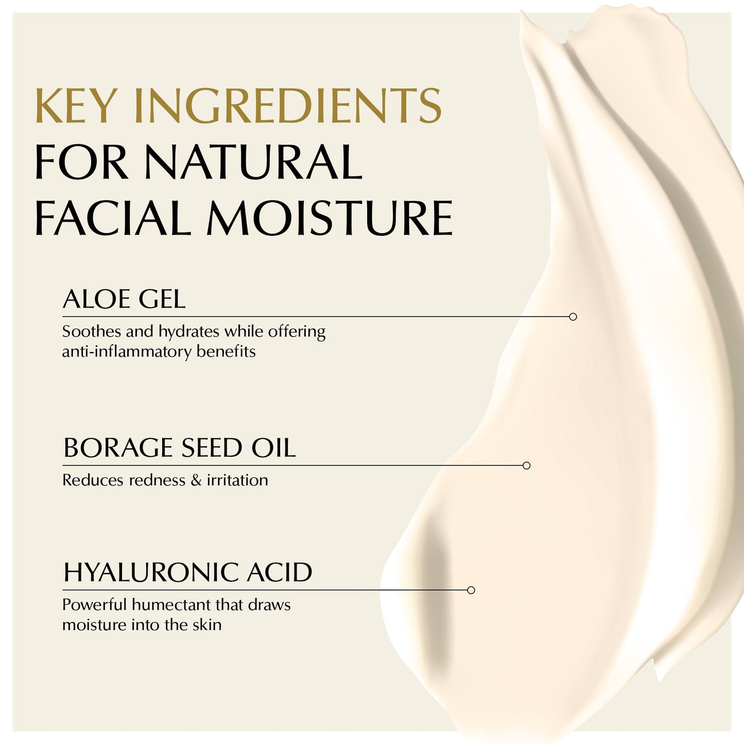Calming Moisturizer for Reactive, Dry Skin After 40 – Barrier Repair, Gluten-Free & Fragrance-Free