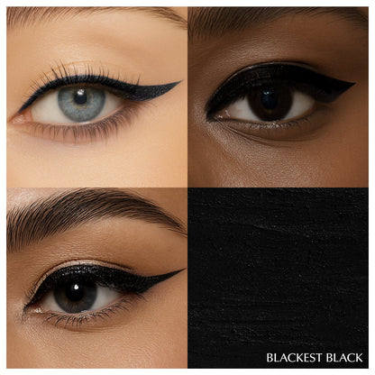 Kajal Eyeliner Pen for Sensitive, Watery Eyes – Smudge-Resistant Waterline, Hypoallergenic