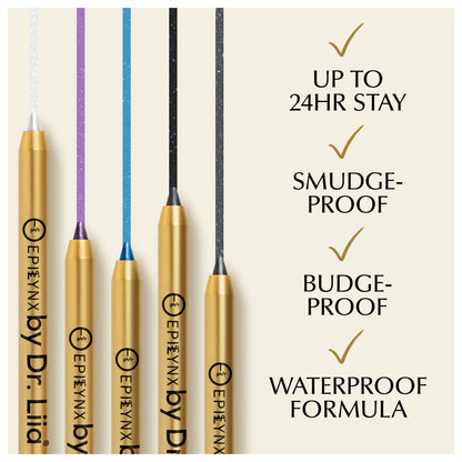 Kajal Eyeliner Pen for Sensitive, Watery Eyes – Smudge-Resistant Waterline, Hypoallergenic