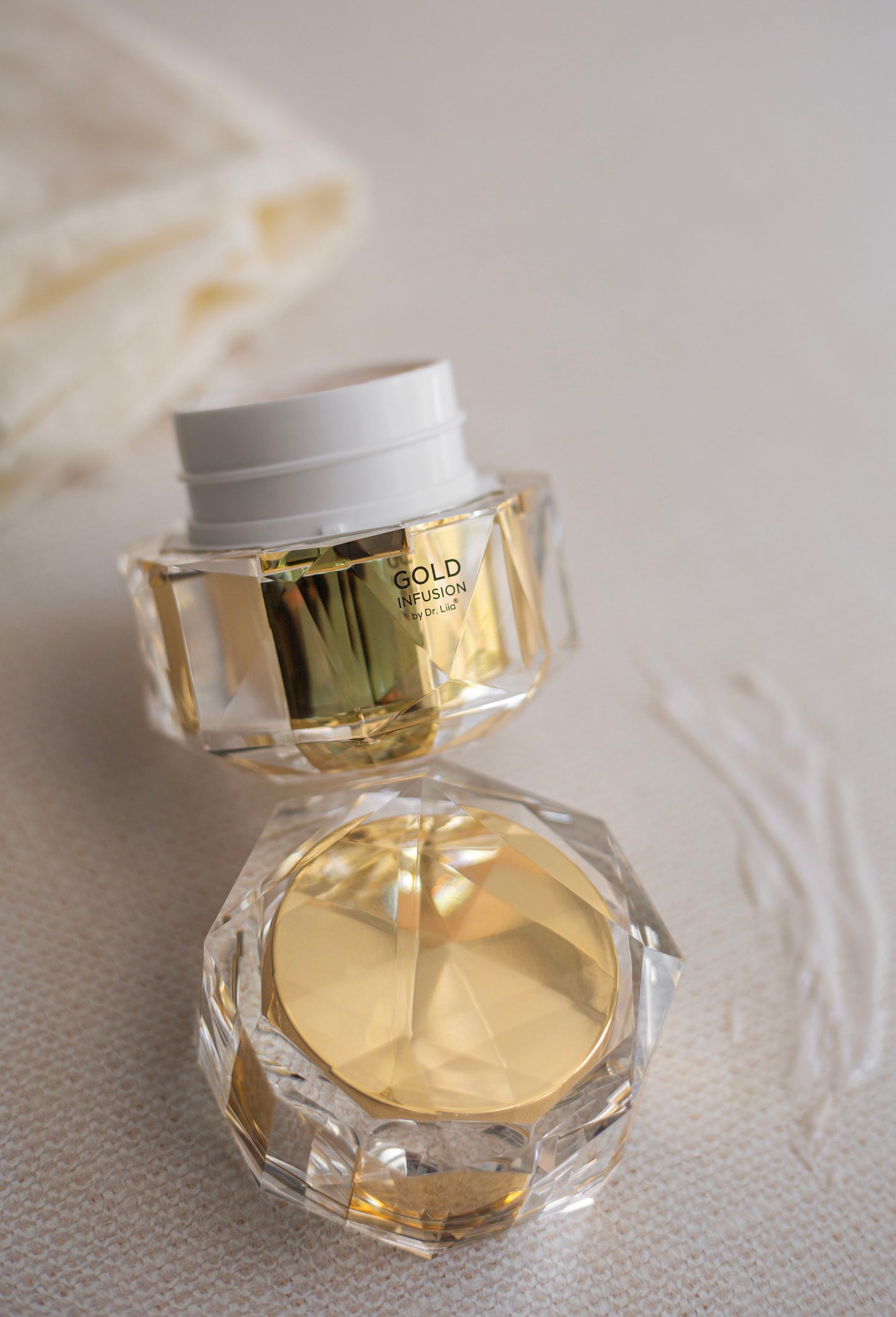 Gold Infusion Face Cream for Dull, Mature Skin – Brightening & Firming, Nut-Free