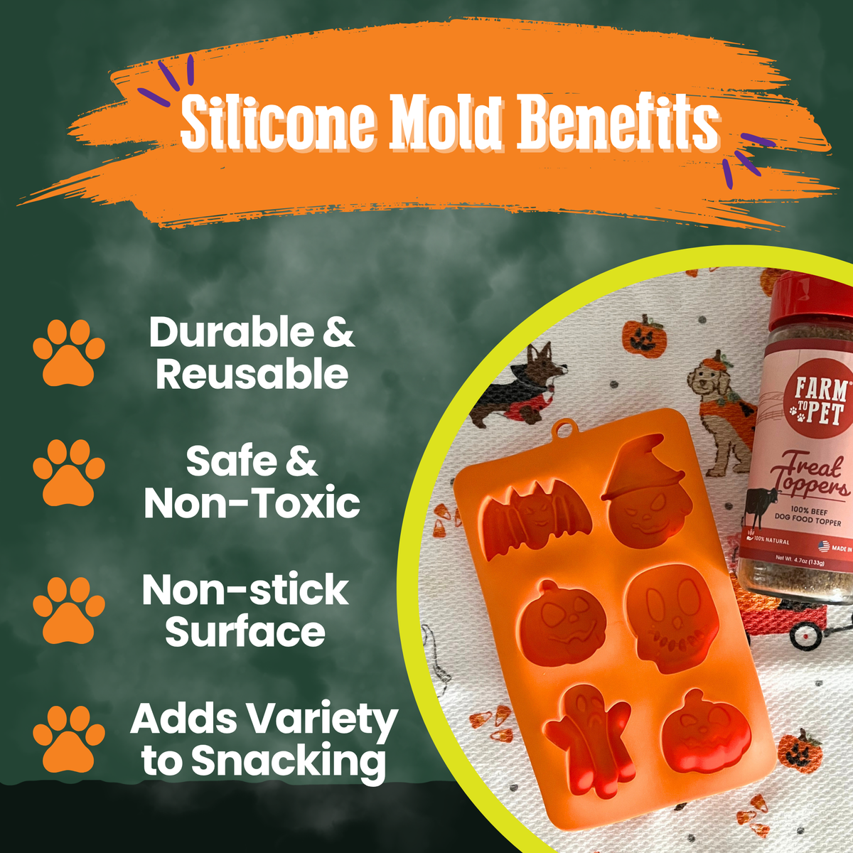 Pet Treat Molds - Shaketea