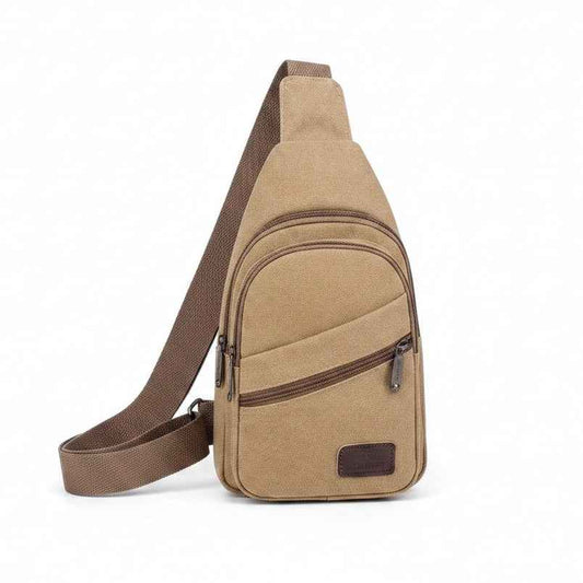 Canvas Sling Bag | Lightweight Crossbody for Men & Women