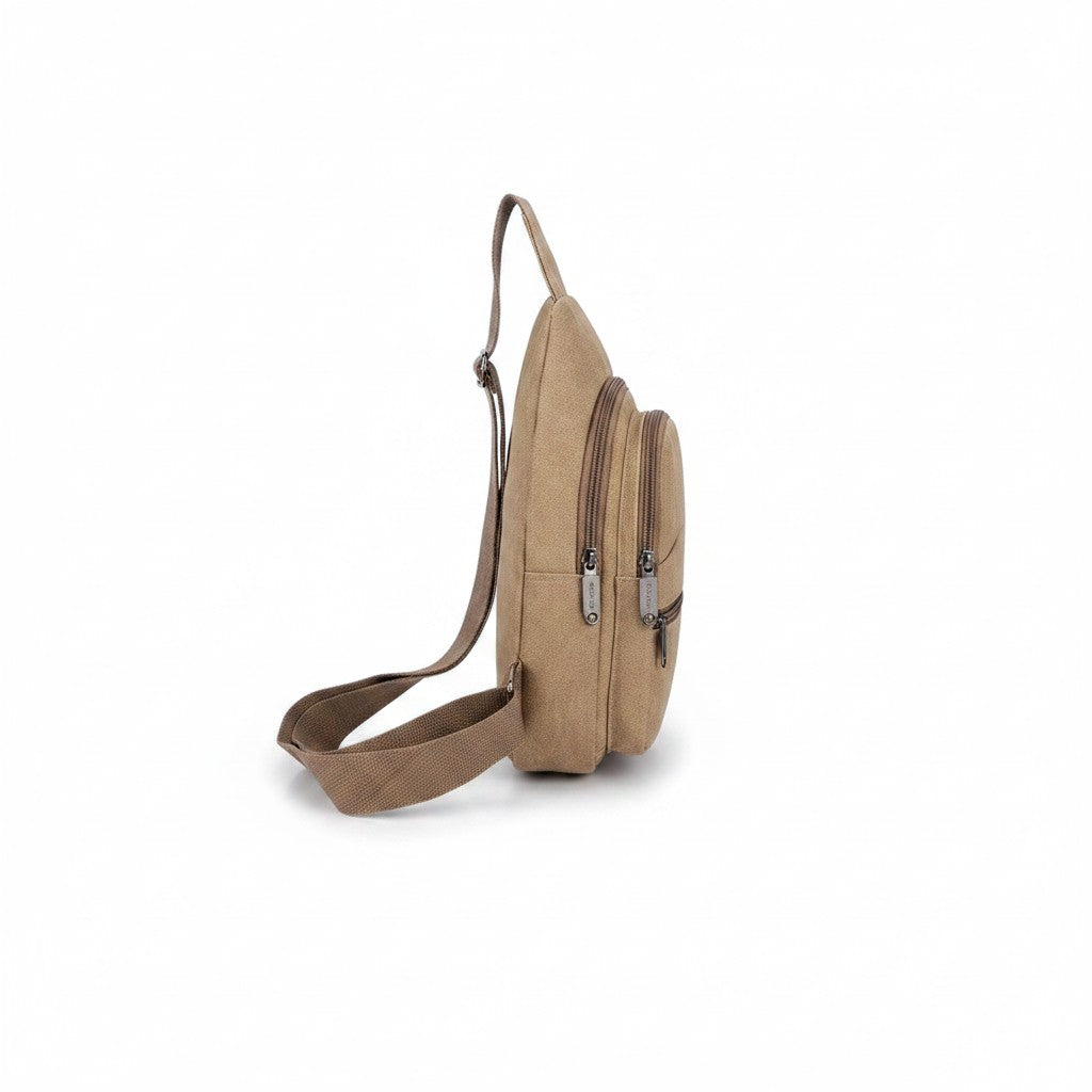 Canvas Sling Bag | Lightweight Crossbody for Men & Women