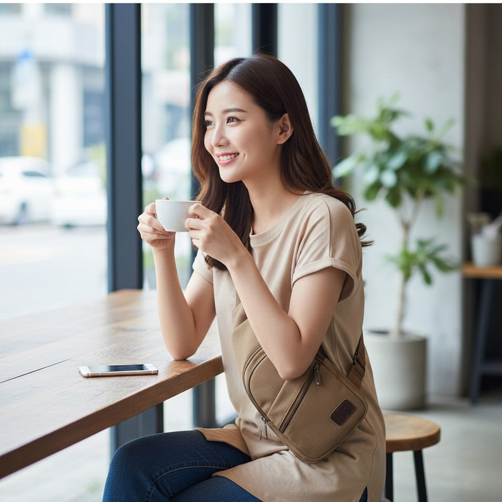 Canvas Sling Bag | Lightweight Crossbody for Men & Women