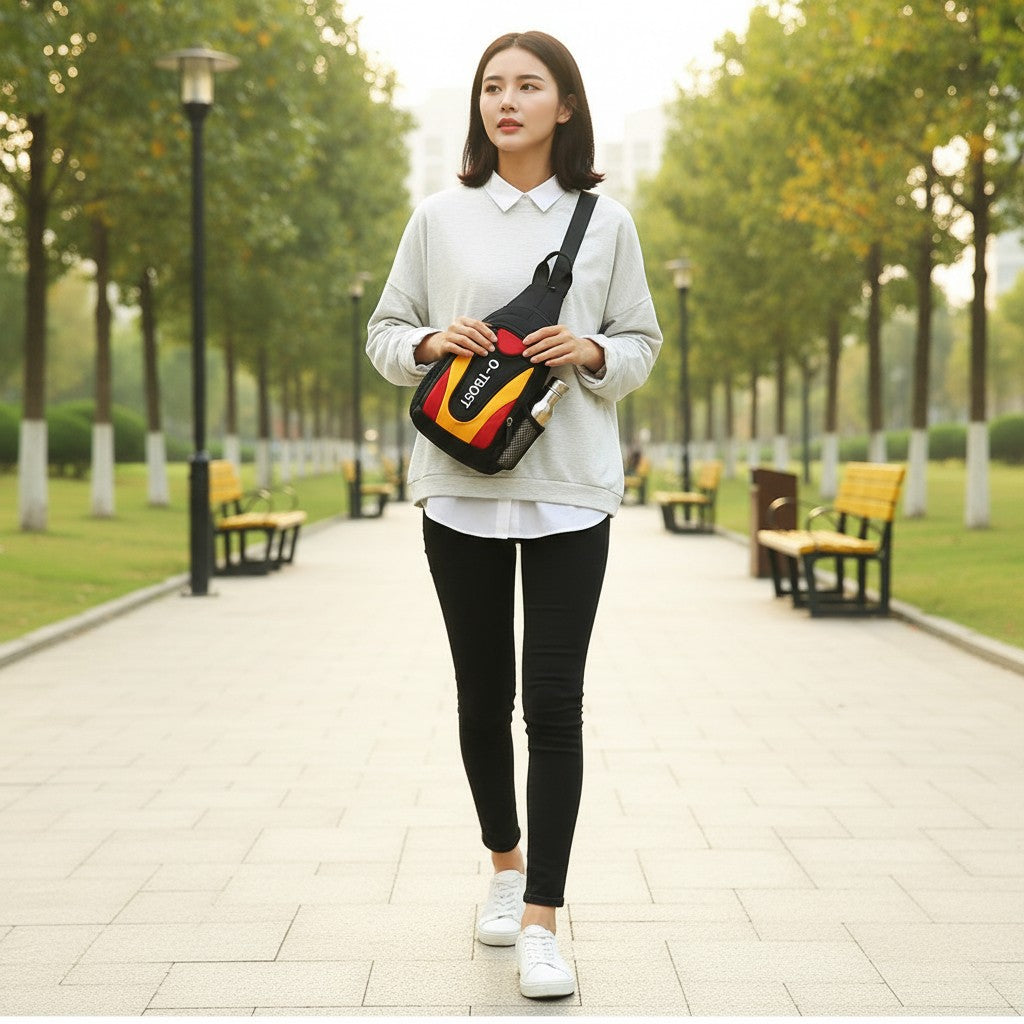 O-TBOST Crossbody Sling Bag | Sport Chest Pack