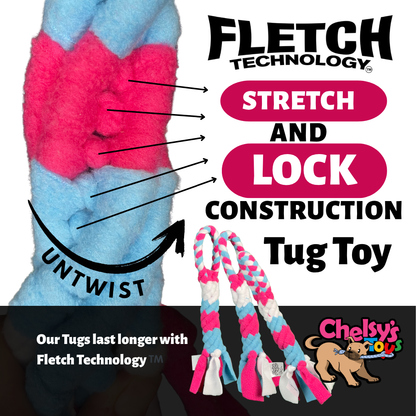 3-in-1 Bundle Enrichment Tube for Dogs - Tug Toy, Treat Dispenser & Snuffle Ball - Shaketea
