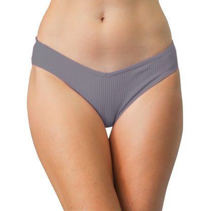 Love Libby Cotton Rib Bikini Underwear Multi Color XS 2X V Shape Front