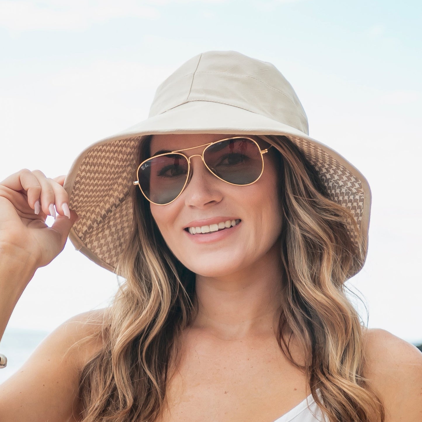 Bow Accent Cargo Hats