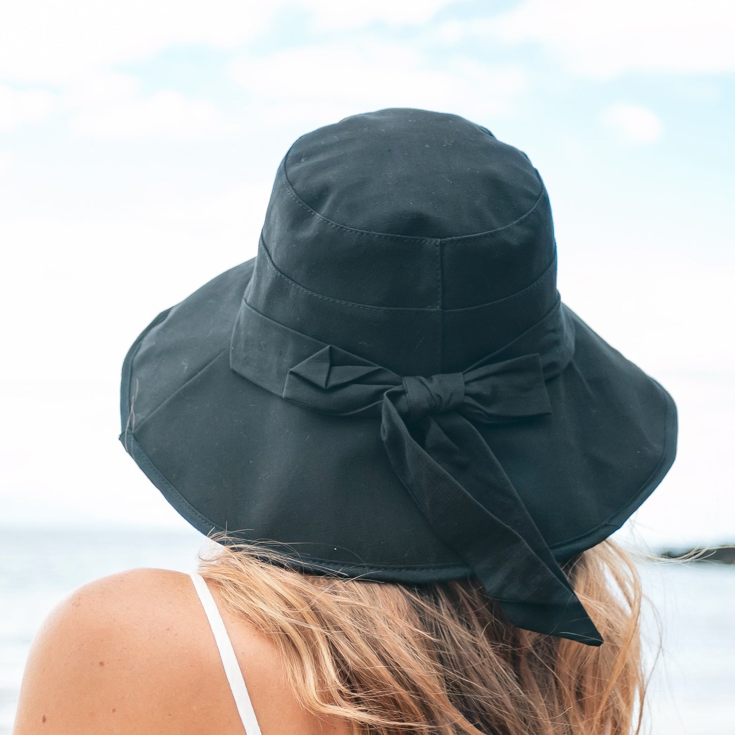 Bow Accent Cargo Hats