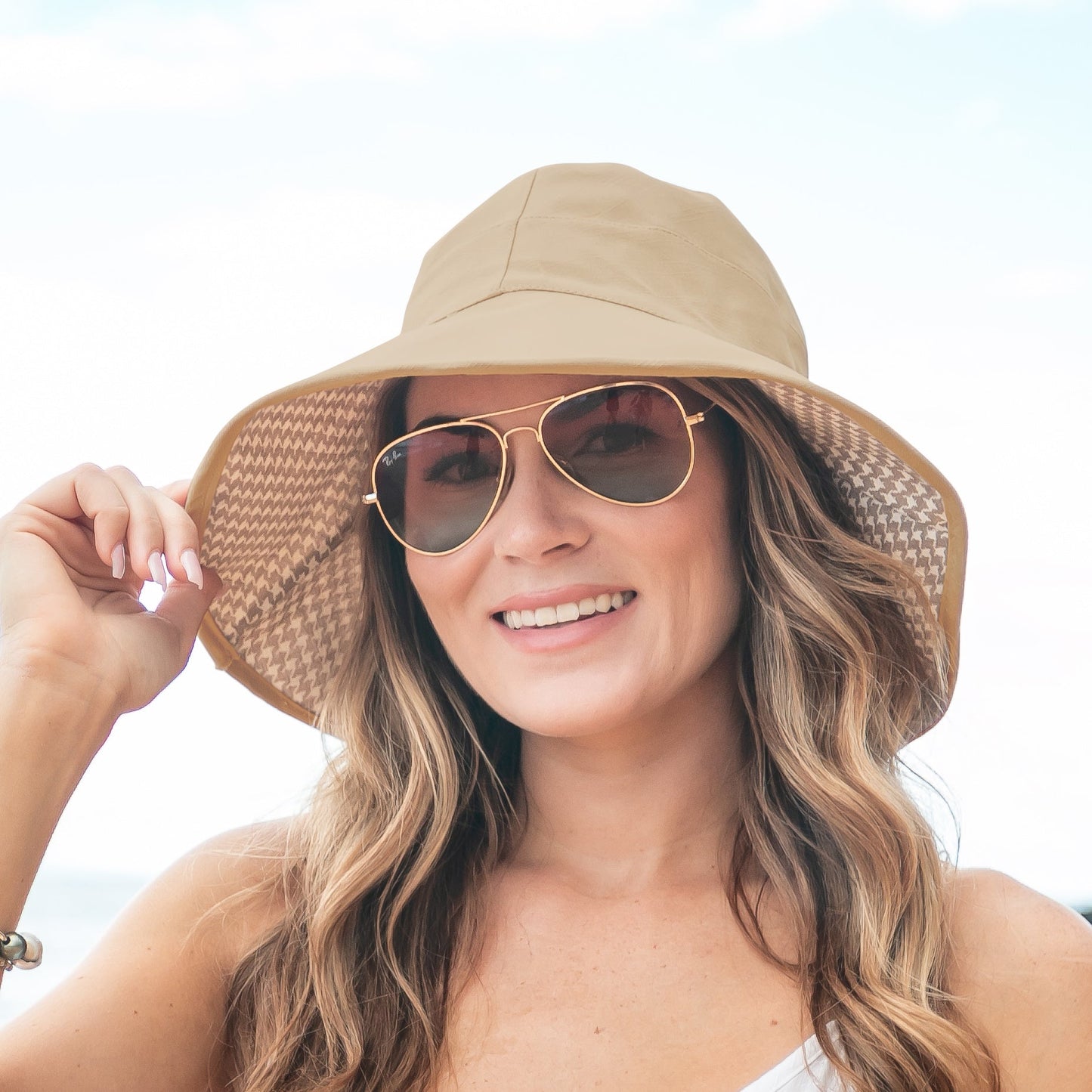Bow Accent Cargo Hats