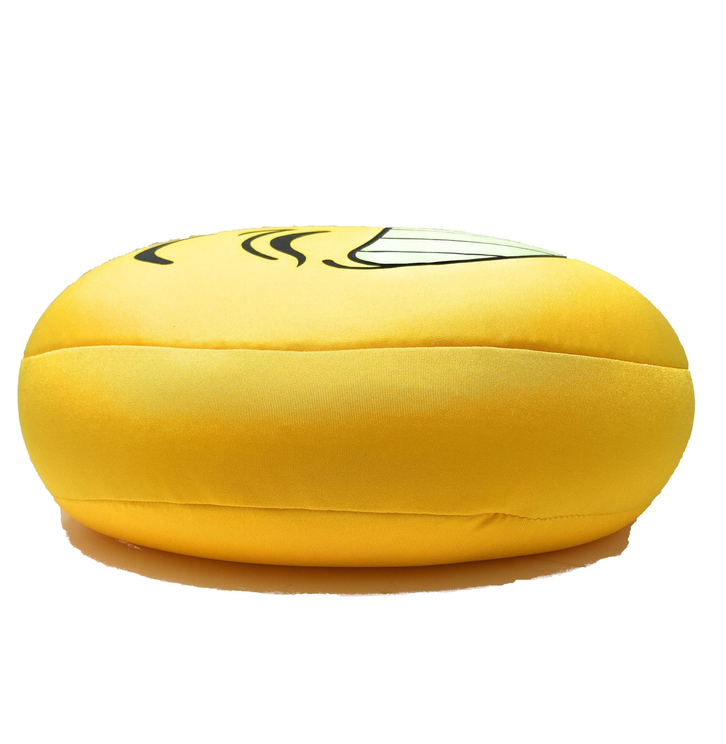 Tache Squishy Emoji Microbead Throw Pillow