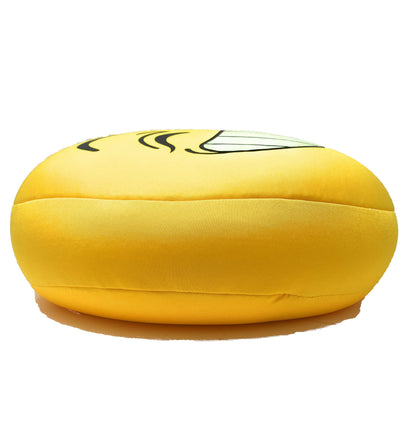 Tache Squishy Emoji Microbead Throw Pillow