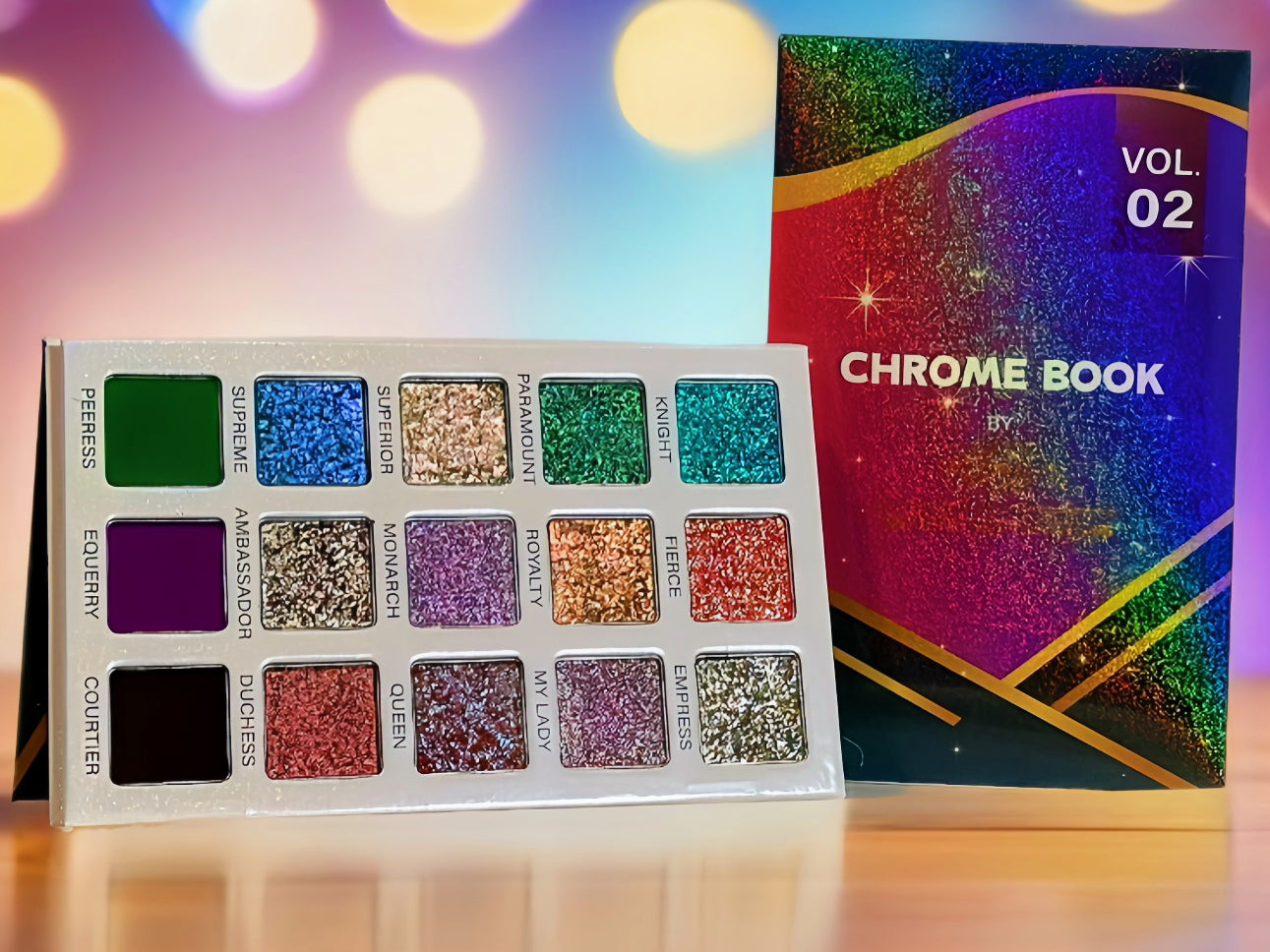 CHROME EYESHADOW BOOK VOL. 2 (MAGNETIC PANS)