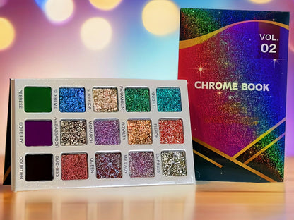 CHROME EYESHADOW BOOK VOL. 2 (MAGNETIC PANS)