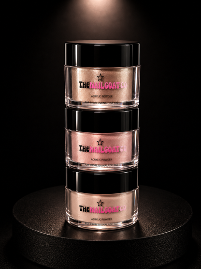 15-Piece Cover Acrylic Powder Collection for Nail Professionals
